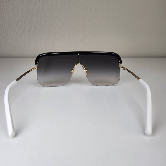 CUTLER AND GROSS CG1328S 002 WOMEN\'S BLACK/WHITE SUNGLASSES main image 5